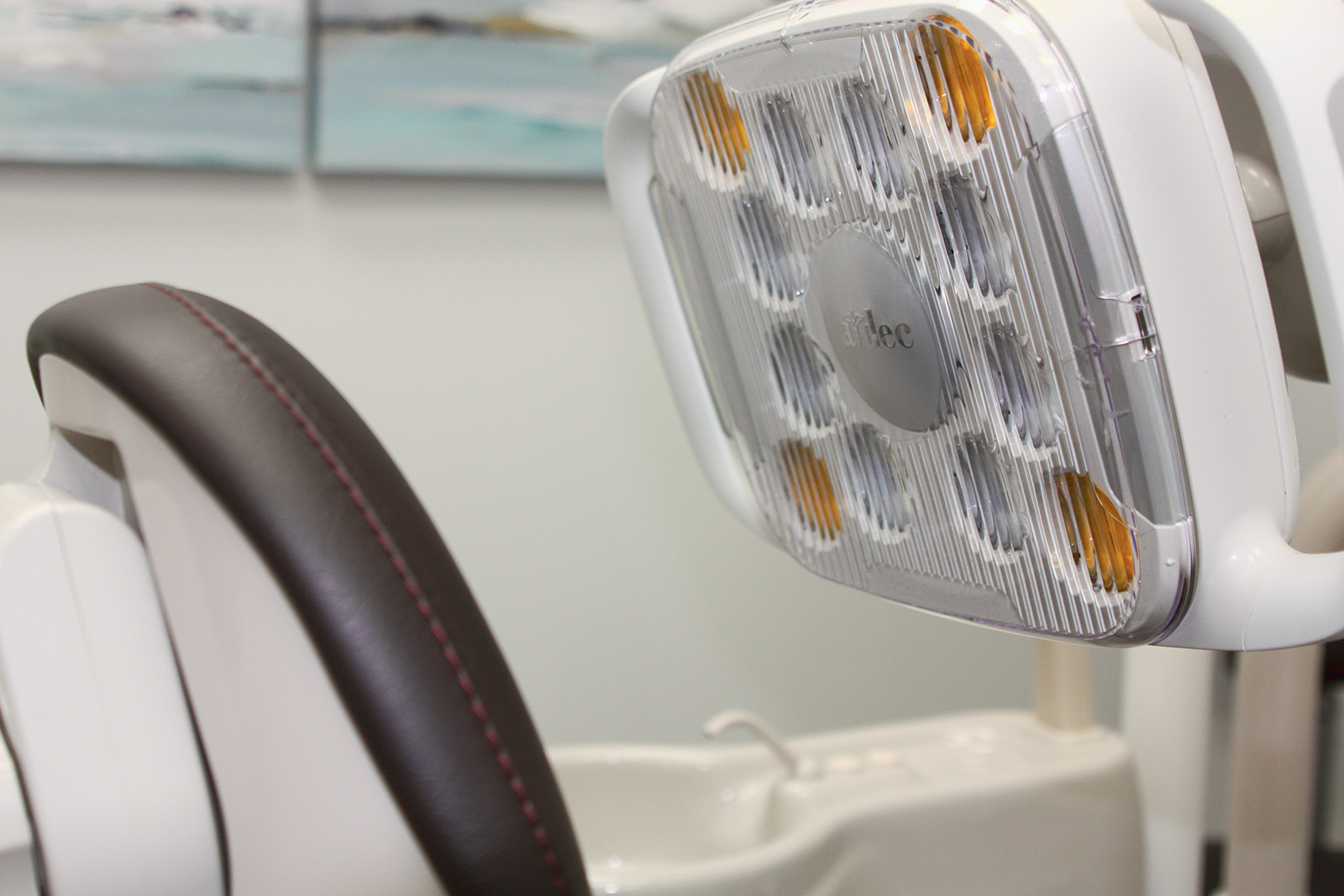 Modern dental treatment room at Terry Fox Way Dental in Mississauga
